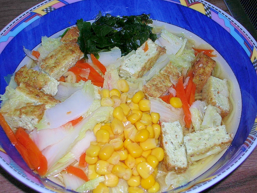 和風♪五目野菜ラーメン