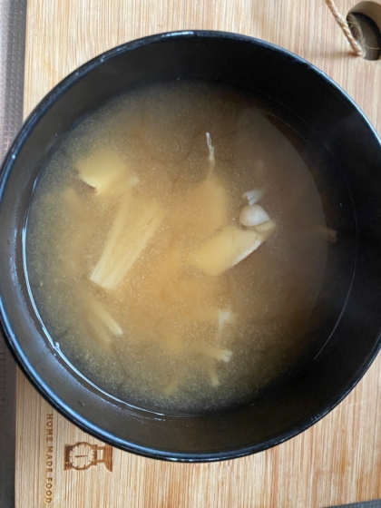 焼き豆腐とえのきの味噌汁★