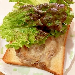 鶏ももサッパリ照り焼きトースト