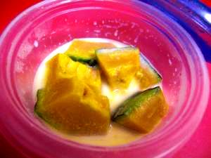 煮込まない☆超簡単!カボチャのミルク煮