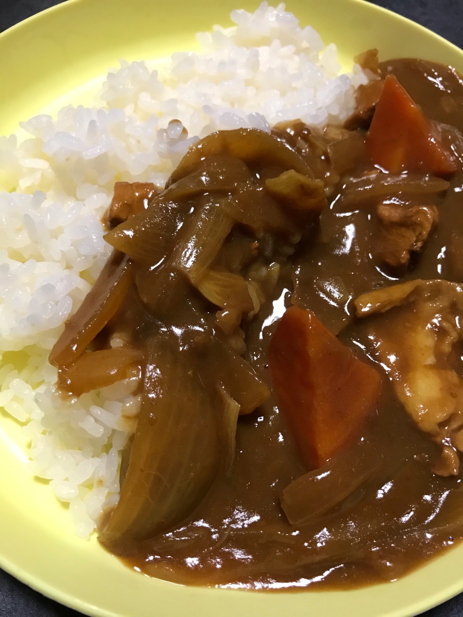 梅シロップの残り梅で！コクうまカレー♫