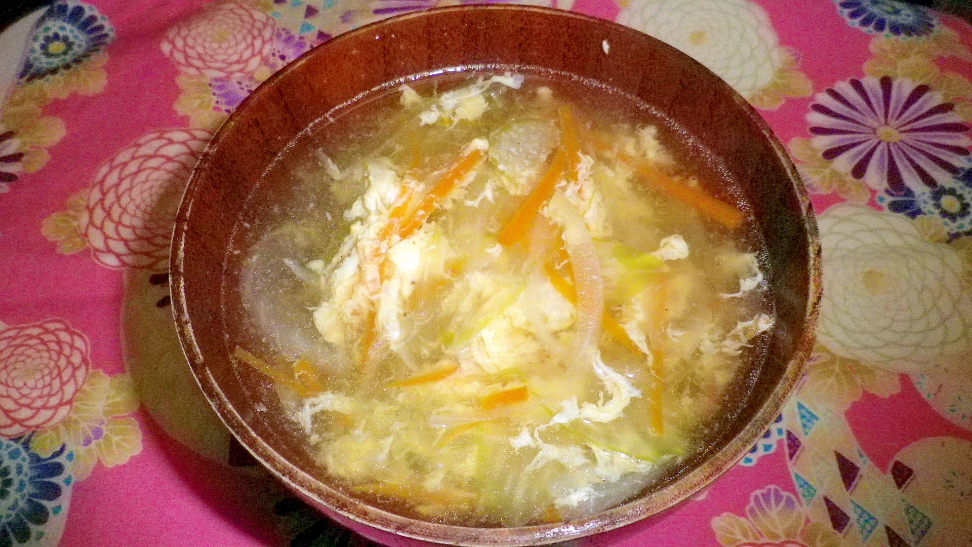 セロリと玉ねぎと人参の卵スープ レシピ 作り方 By Kirin0218 楽天レシピ