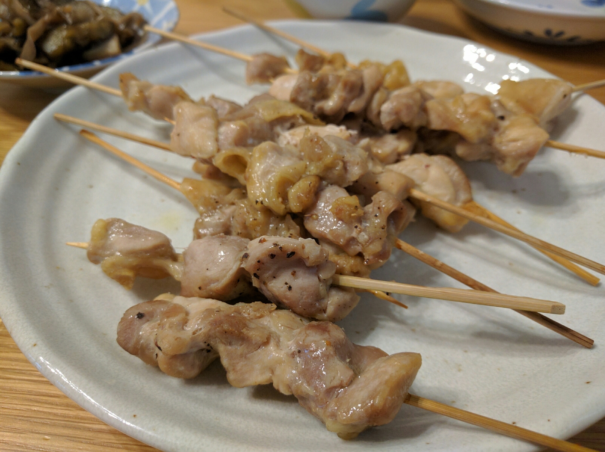 家でも出来た！！塩焼き鳥