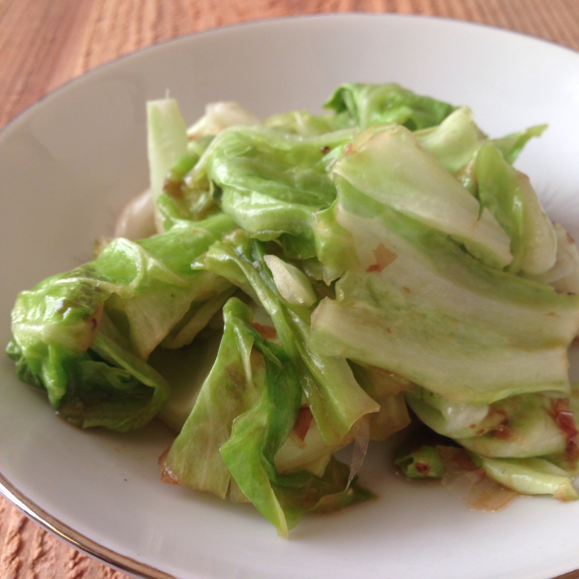 キャベツの麺つゆ煮♪