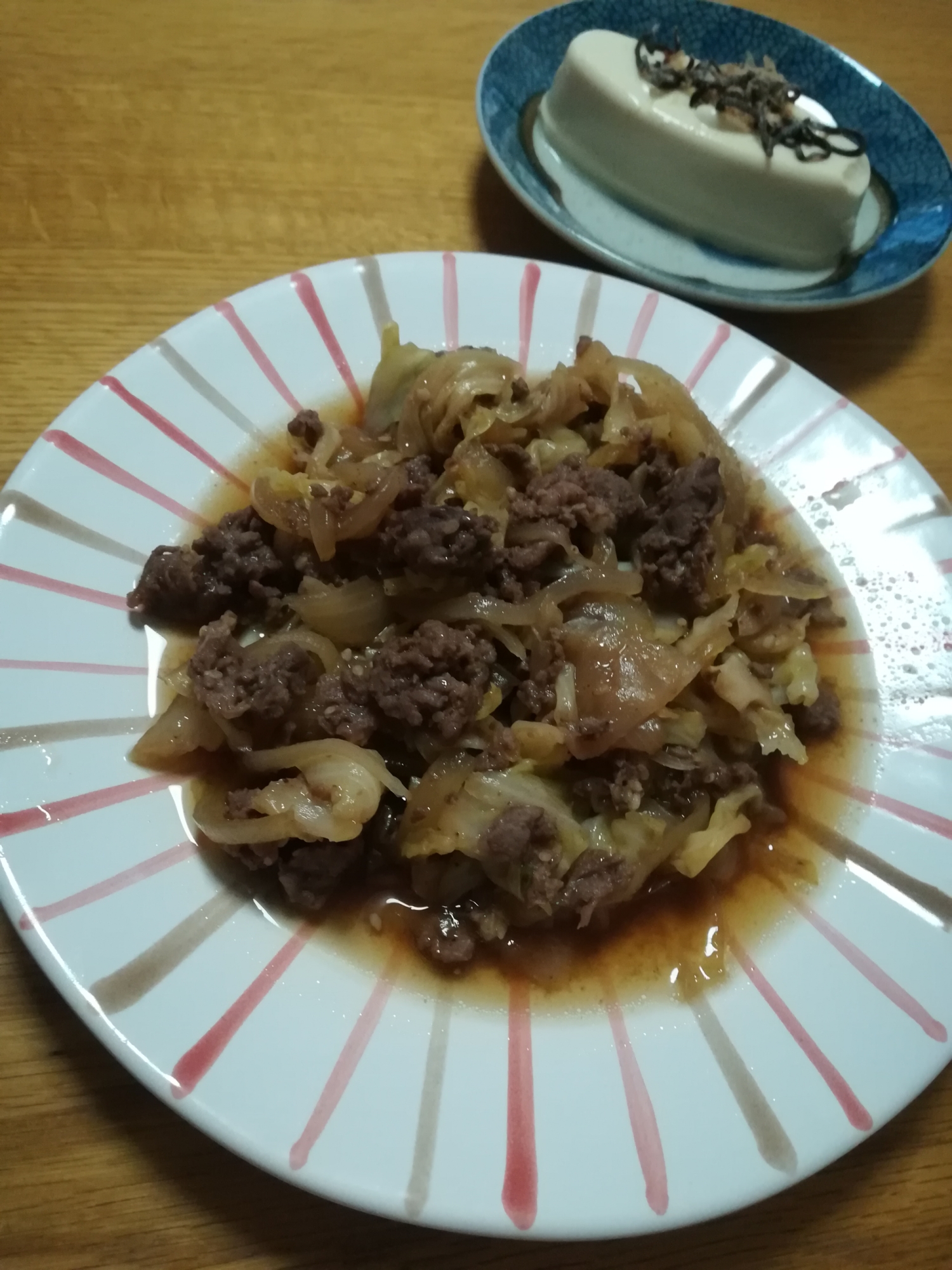 牛肉と野菜の焼き肉炒め