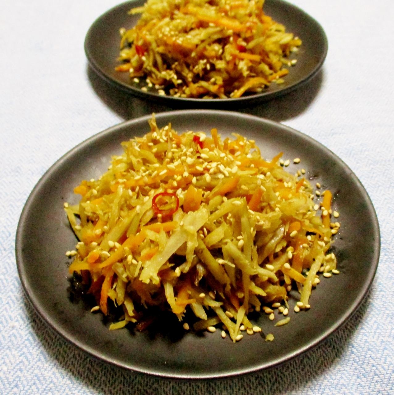 いしるが隠し味！きんぴらごぼう