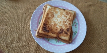 ピーマン丸ごと1個！大満足の朝食ホットサンド⭐