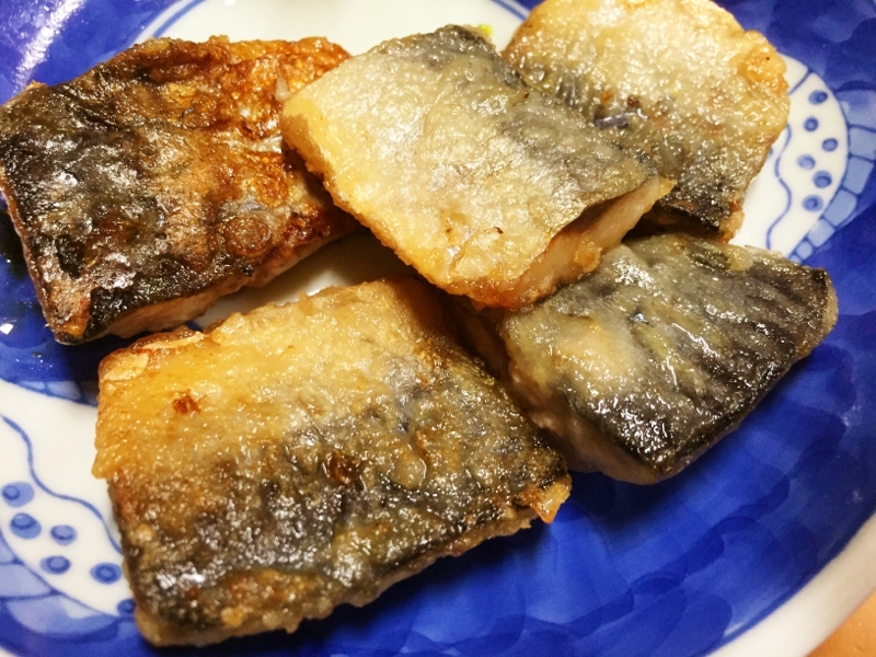 香ばしい！サバの生姜醤油唐揚げ