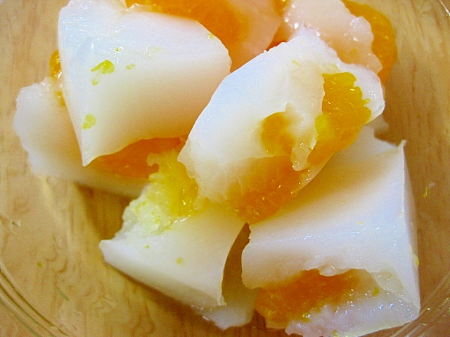 牛乳みかん寒天 レシピ 作り方 By Bird23 楽天レシピ