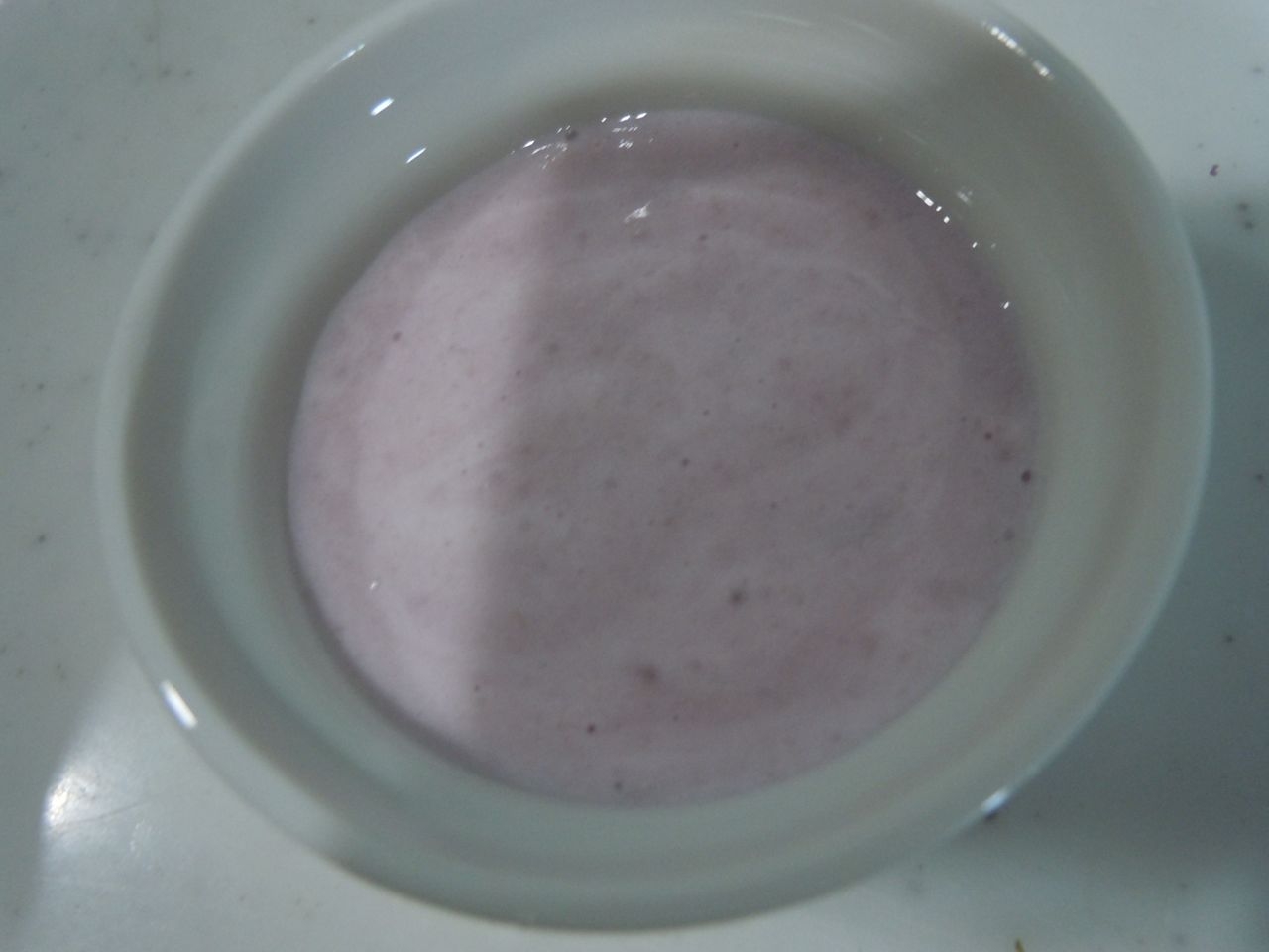 紫芋のラムソース