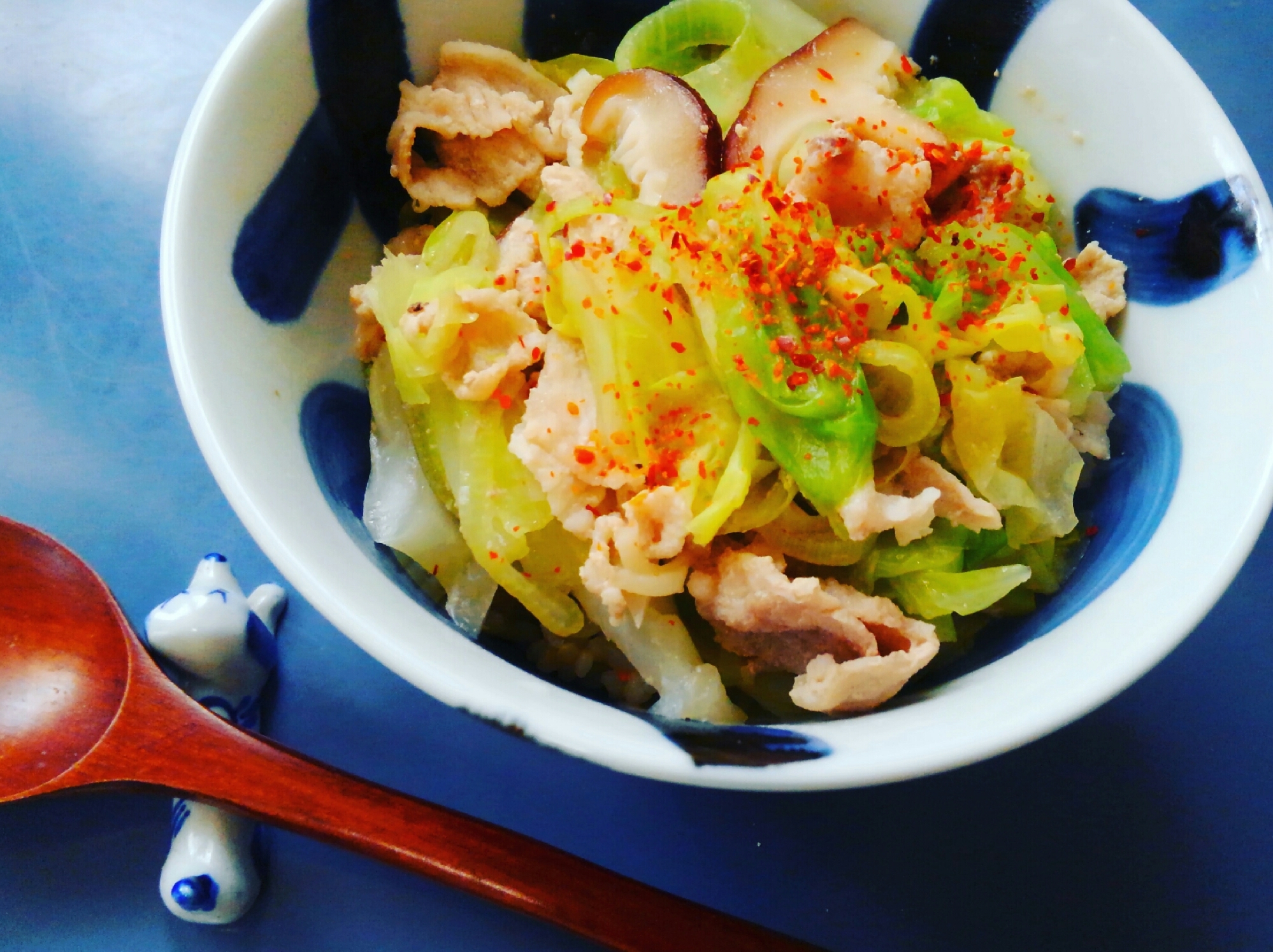 鍋キューブで簡単あっさり中華丼