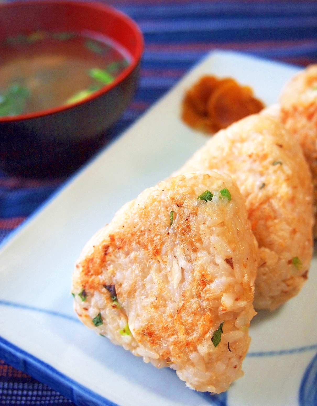 【料亭風】鯛ほぐし身の焼きおにぎり