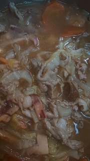 白菜と豚バラのトロトロ中華丼