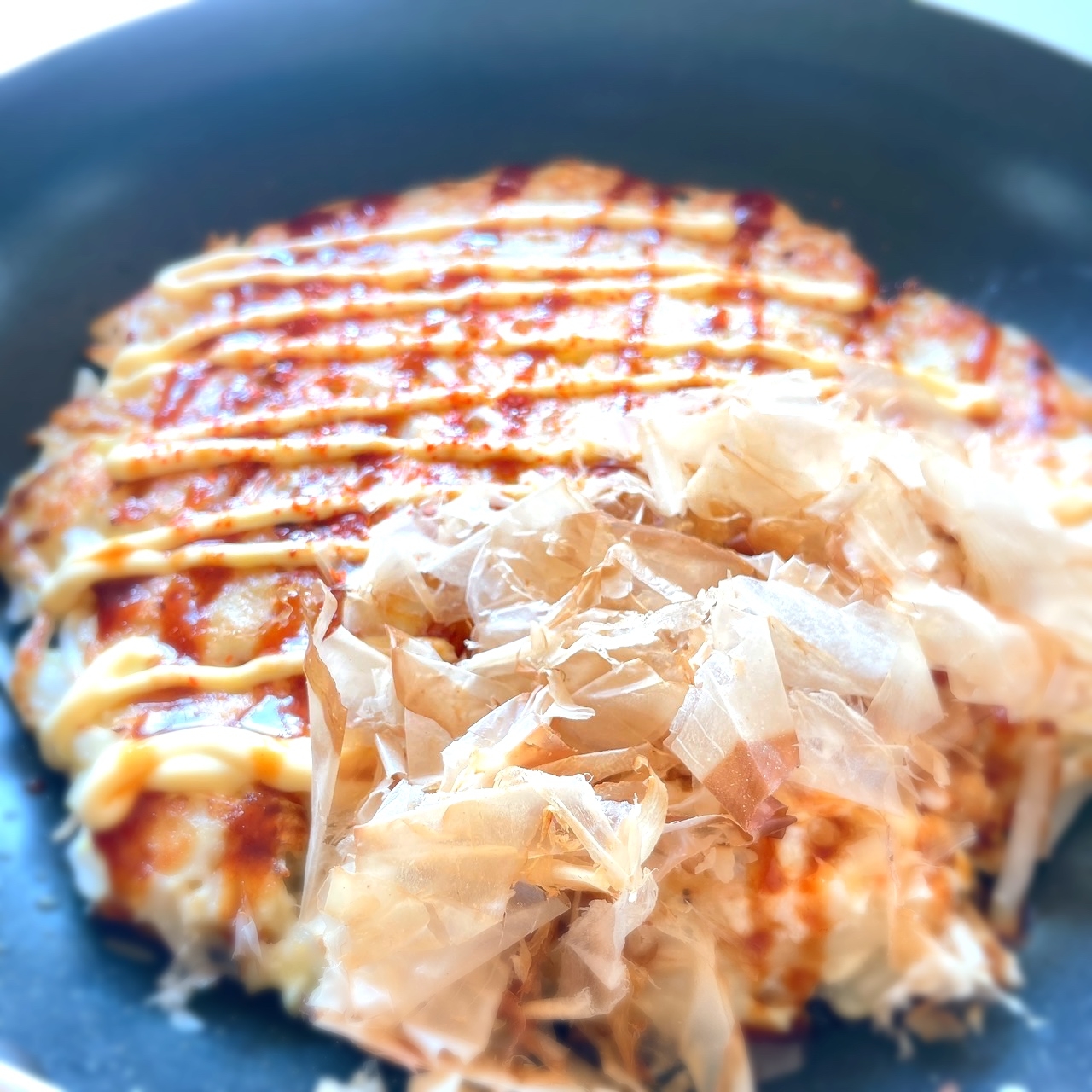 ヘルシー！お豆腐お好み焼き