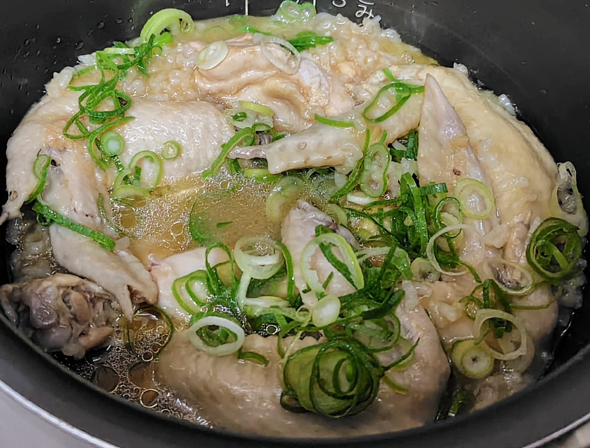 炊飯器で参鶏湯