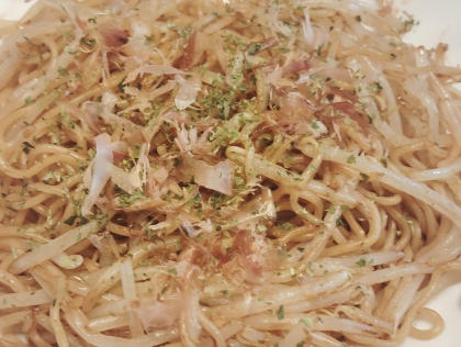 豚カツソース＆白だしで味付け☆美味しい焼きそば