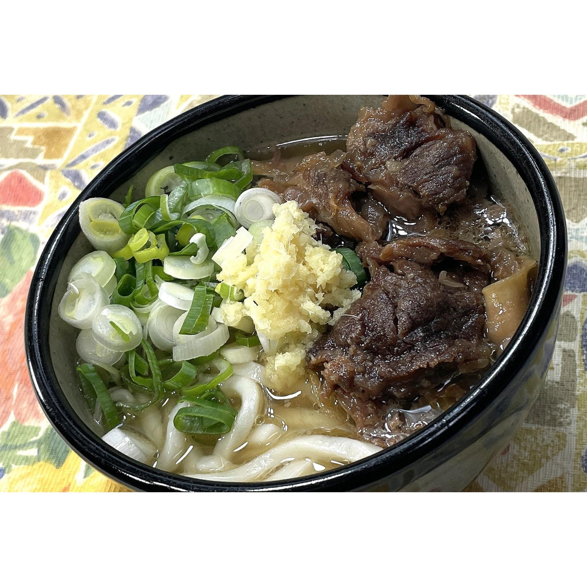 牛すじの肉肉うどん★動画あり★