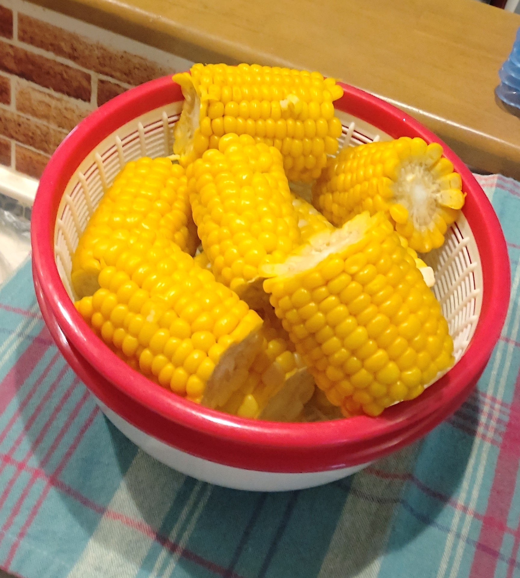 塩ゆで♡とうもろこし