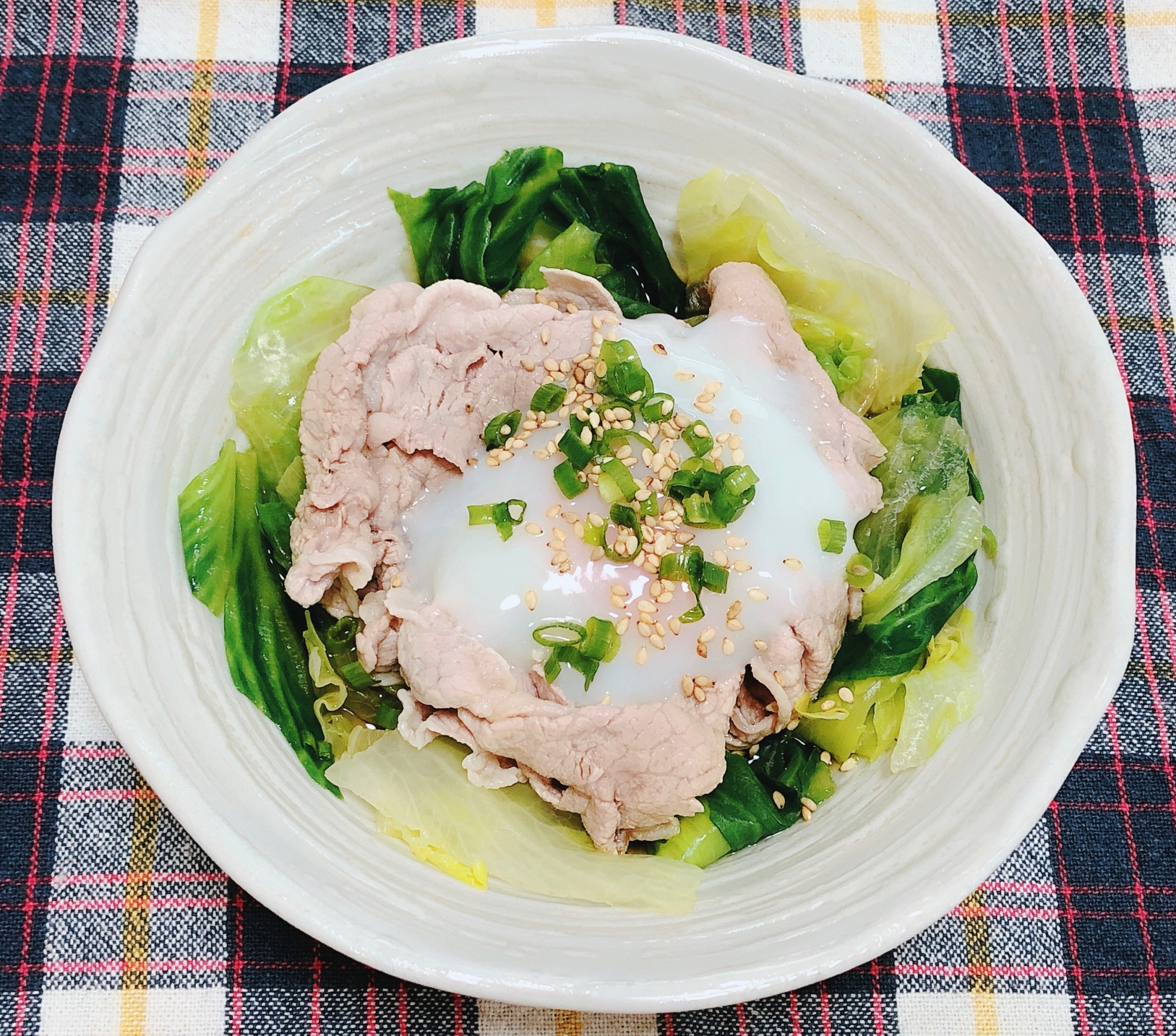 5分でできる♪レタスと豚肉のしゃぶしゃぶ