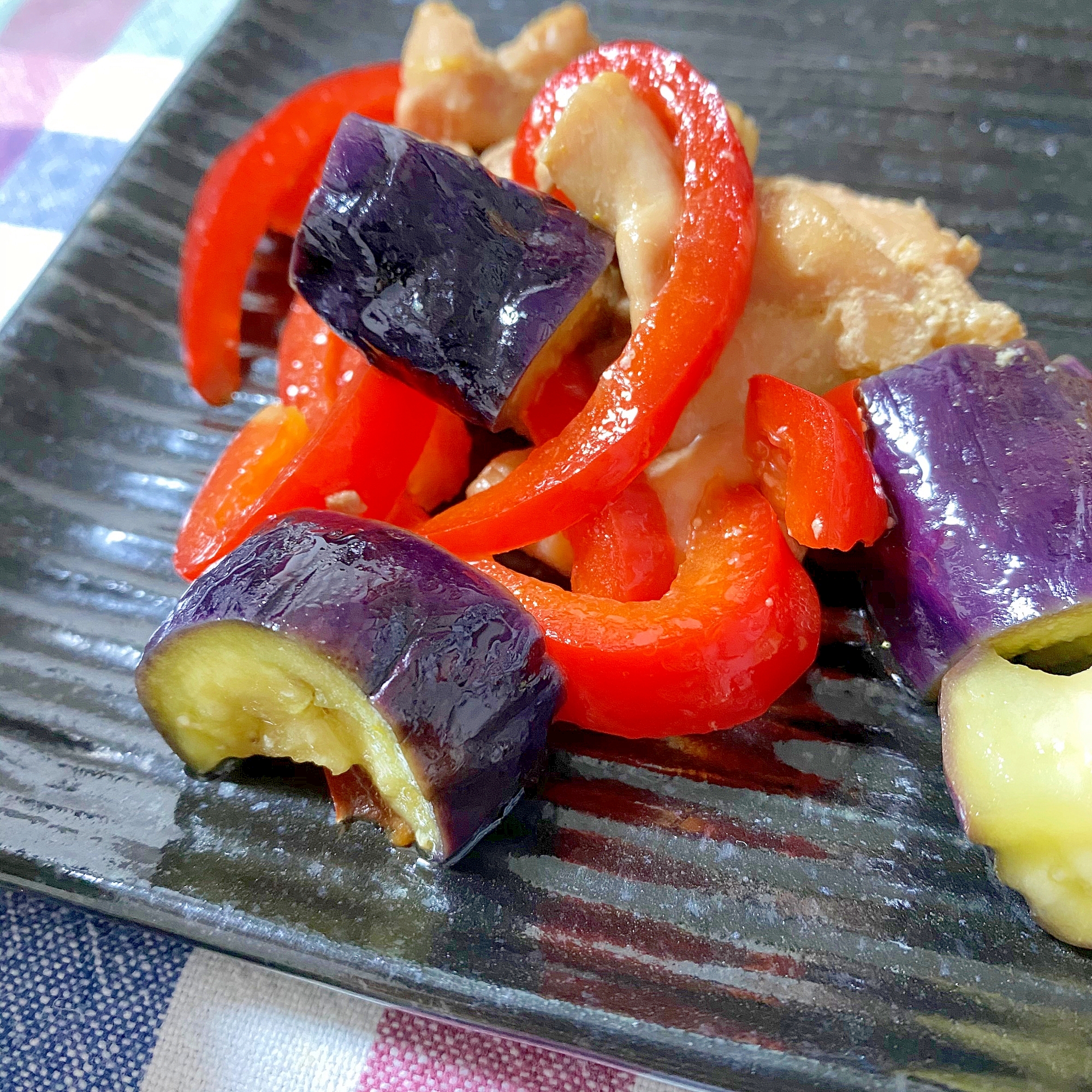 鶏肉とナスの南蛮風