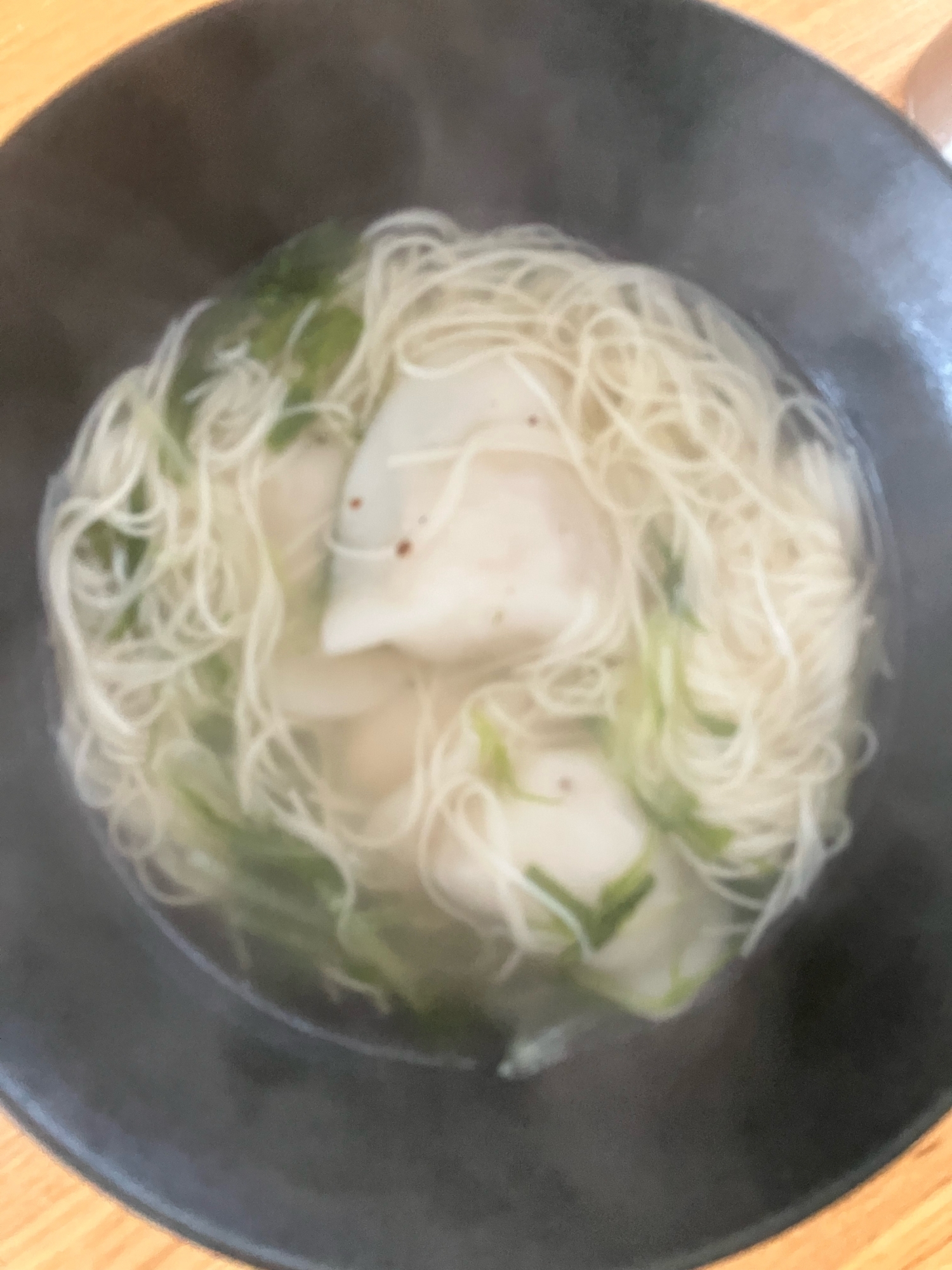 水餃子そうめん