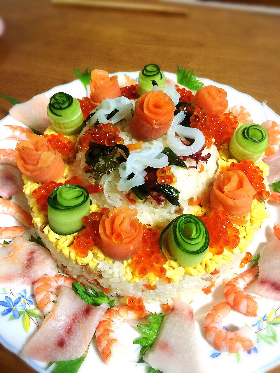 簡単 華やかお寿司ケーキ お祝いやパーティーに レシピ 作り方 By はるちゃん0804 楽天レシピ 簡単 華やかお寿司ケーキ お祝いやパーティーに レシピ 作り方 By はるちゃん0804 楽天レシピ