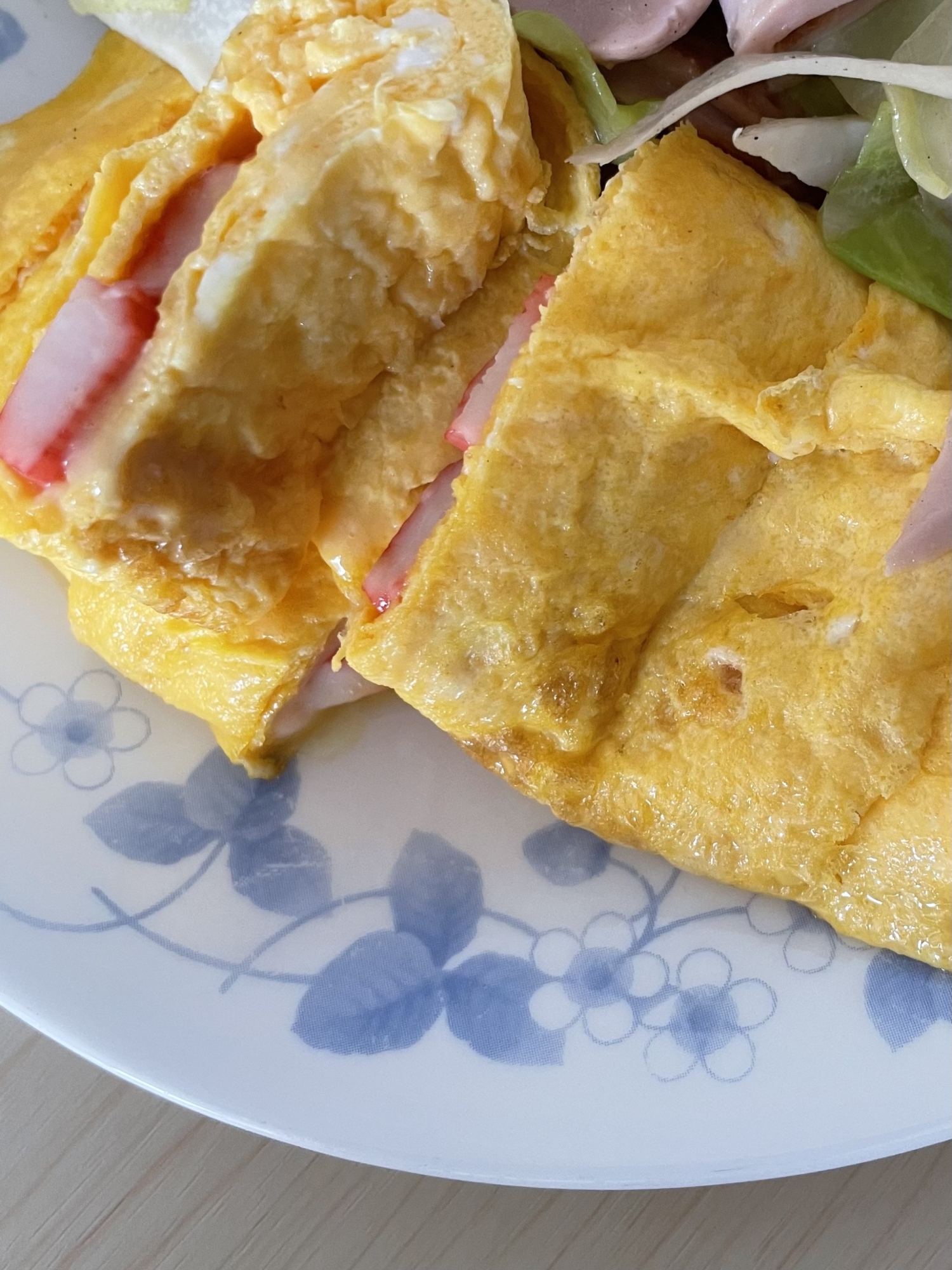 チーカマ玉子焼き