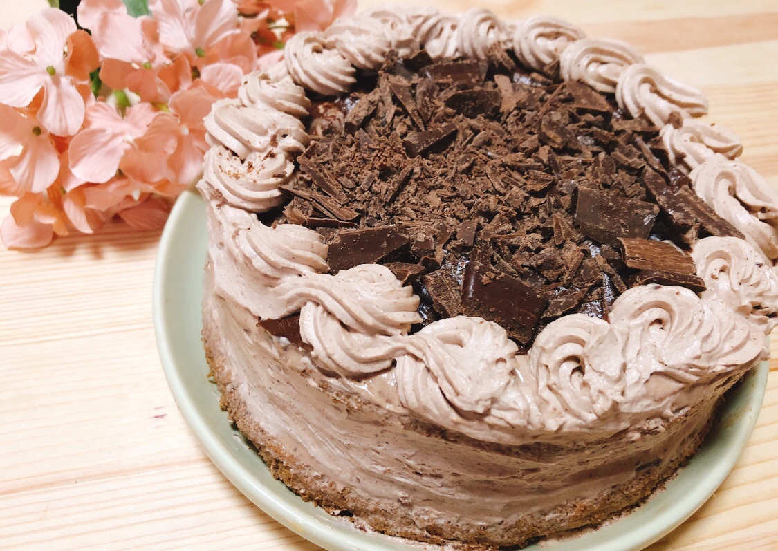 軽くてふんわりなチョコレートケーキ