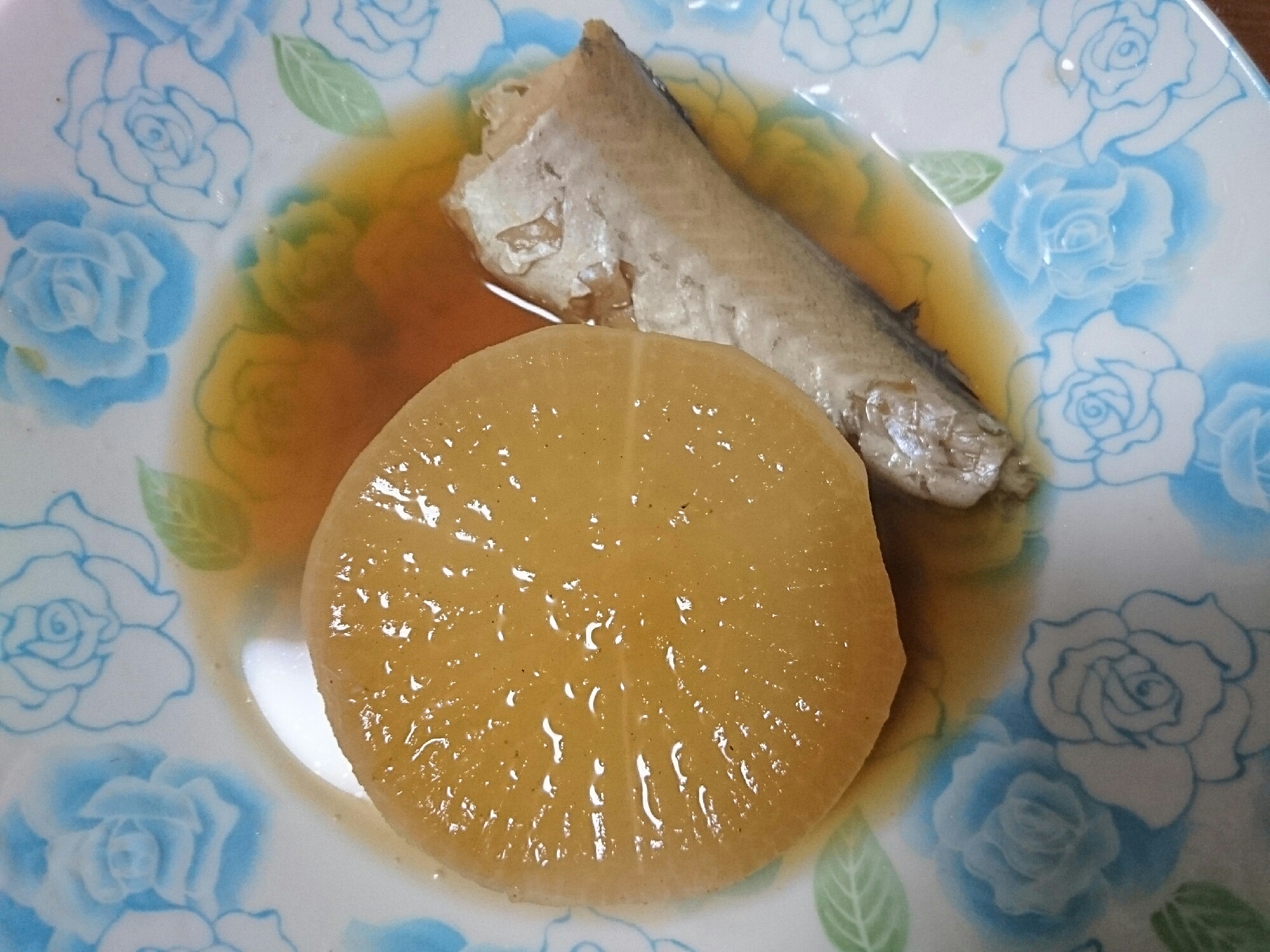 干したらがしみる～大根煮