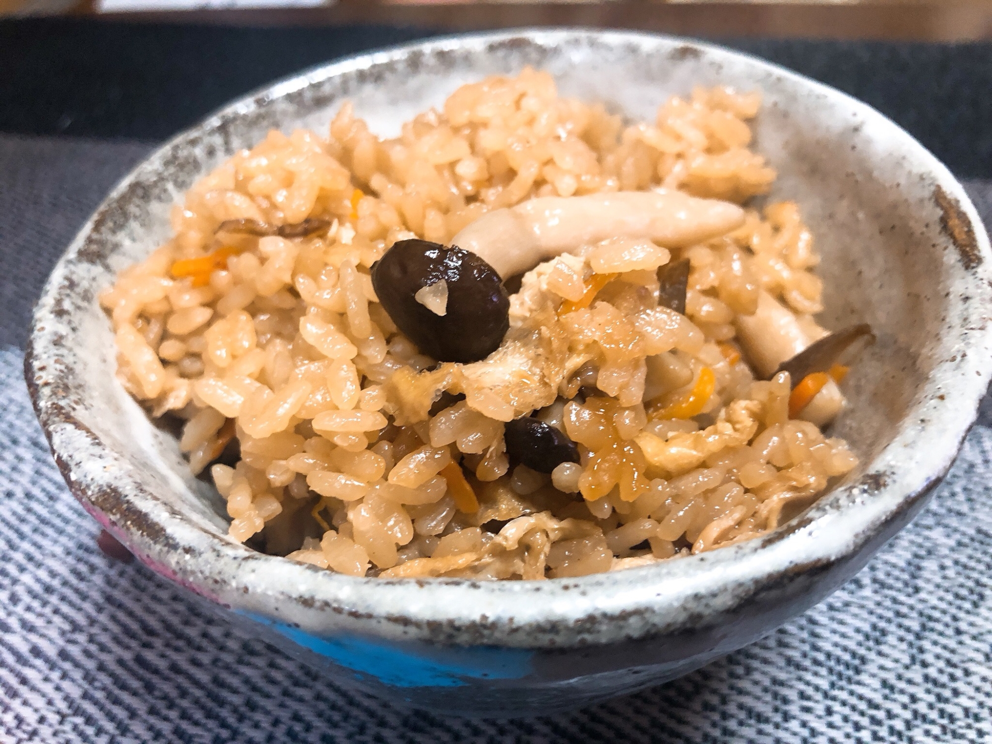 焼豚、角煮の残り汁で絶品炊き込みご飯