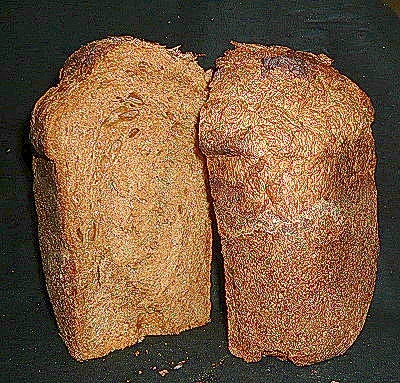 ラード使用の黒糖食パン