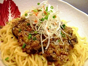 茄子と挽肉の香味煮☆ご飯に♪麺に♪