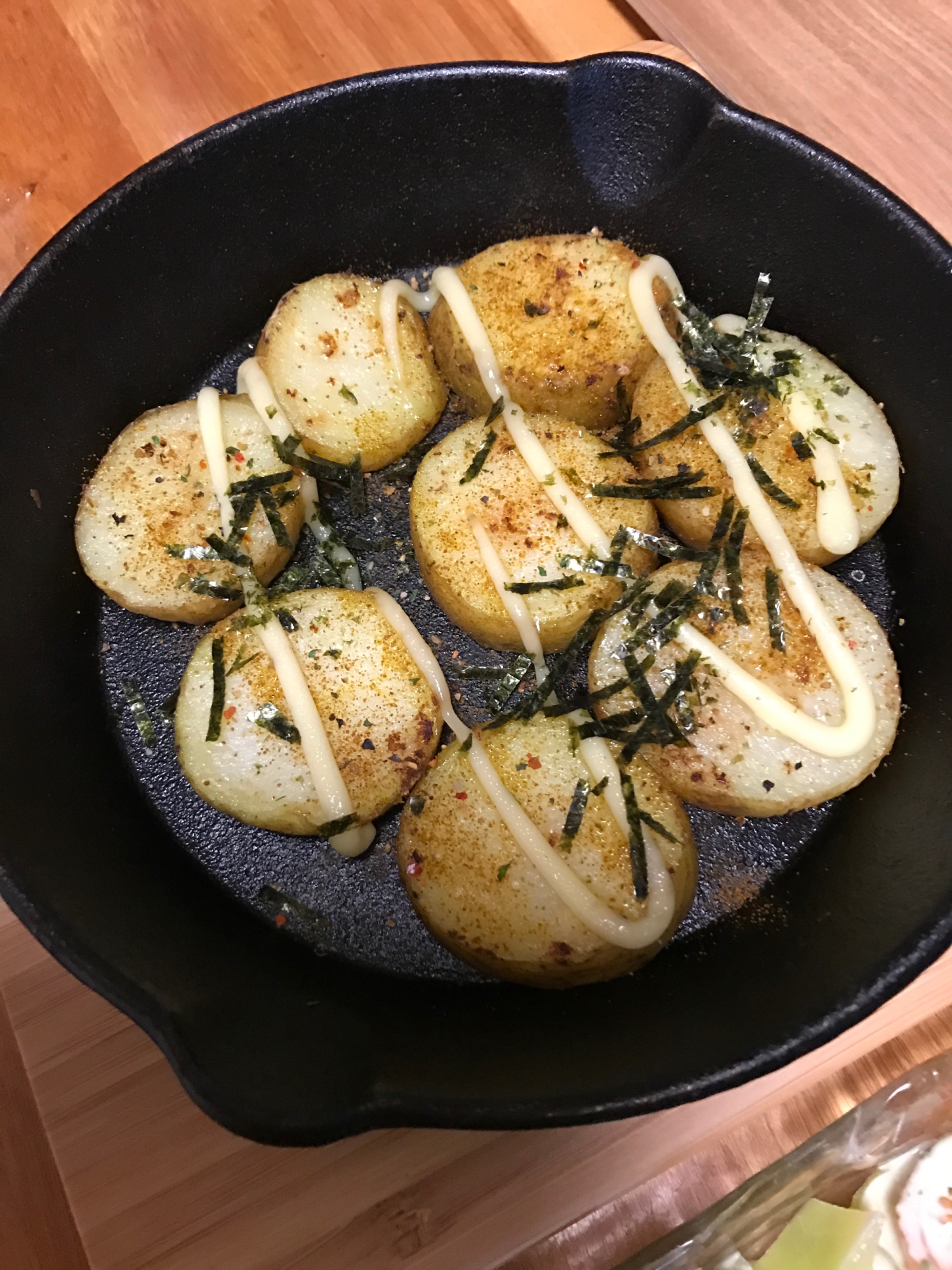 じゃがいものカレーマヨ焼き