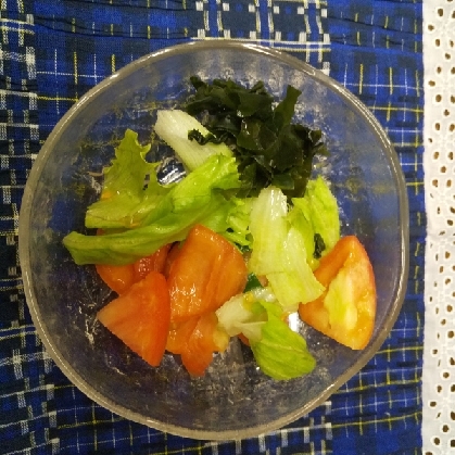 らつきさん
こんにちは
ゆで卵なしで失礼します
わかめ良いですね
美味しかったです