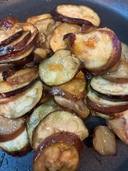 なす　なすの甘酢焼き