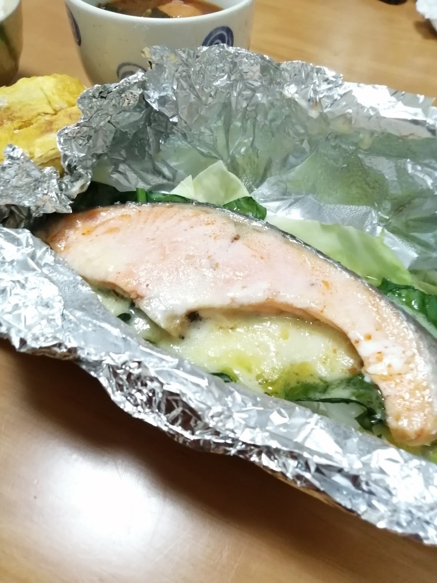鮭のチーズホイル焼き レシピ・作り方 by ぷちきき - 楽天レシピ