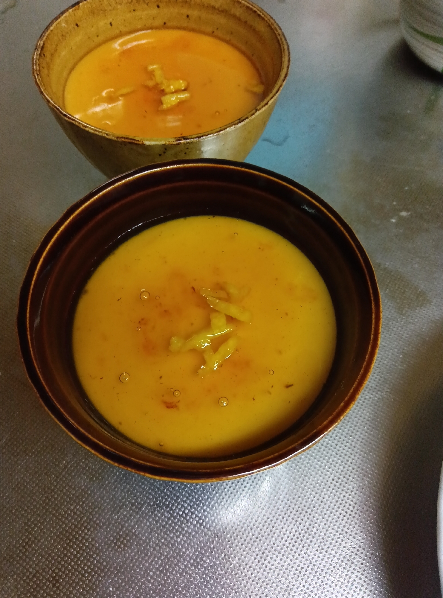 鍋であんかけ茶碗蒸し