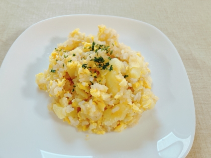じゃがバターチャーハン