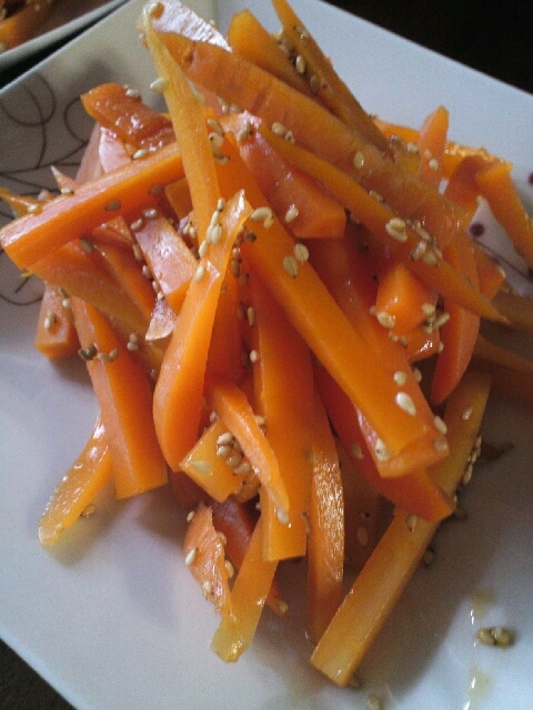 子供も大好き人参のごま和え レシピ 作り方 By くみ4321 楽天レシピ 子供も大好き人参のごま和え レシピ 作り方 By くみ4321 楽天レシピ