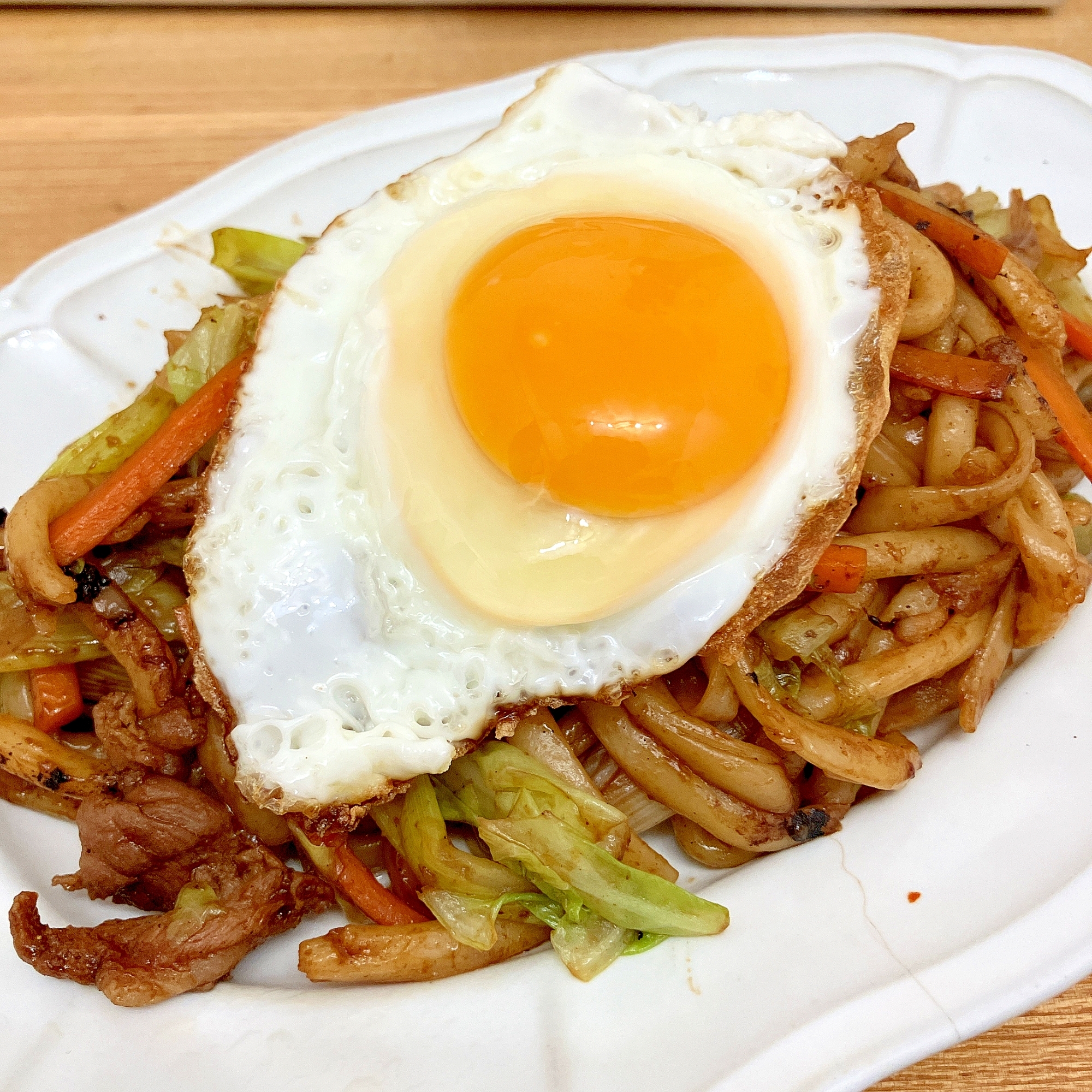 鰹節をきかせた！焼うどん