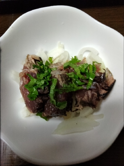 鰹のたたき☆新玉葱のスライス添え