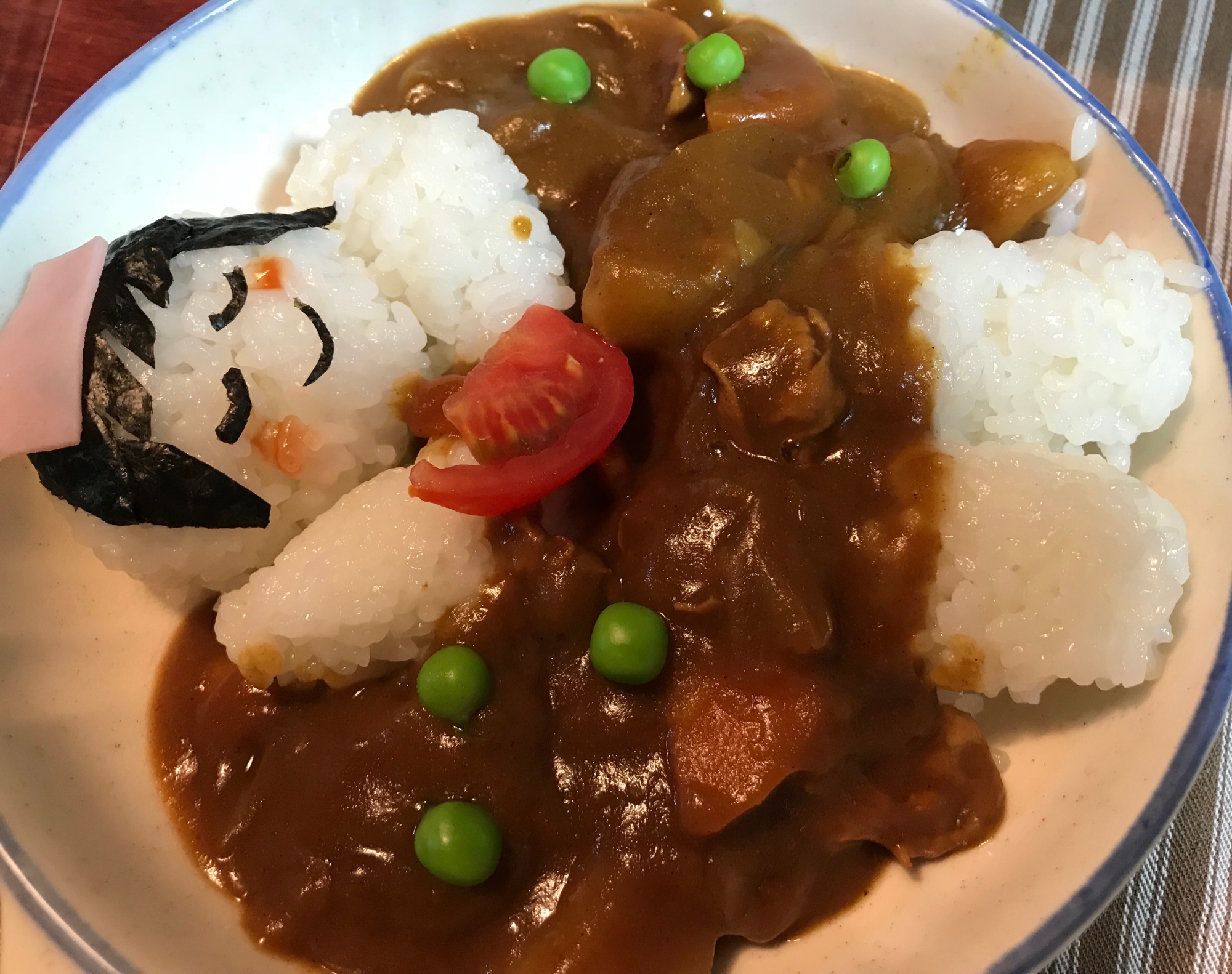 可愛いデコカレー お風呂カレー レシピ 作り方 By Marochan 楽天レシピ