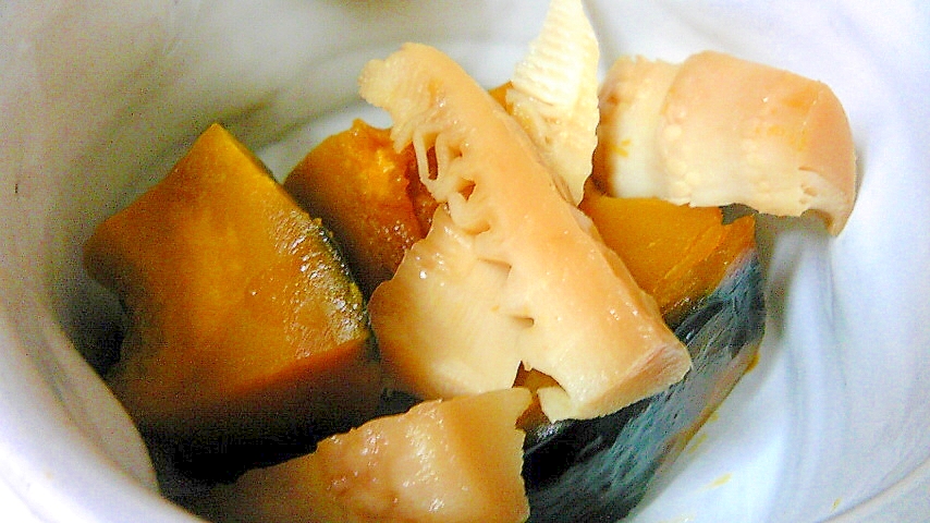 南瓜と筍の煮物 レシピ 作り方 By Bebe2936 楽天レシピ