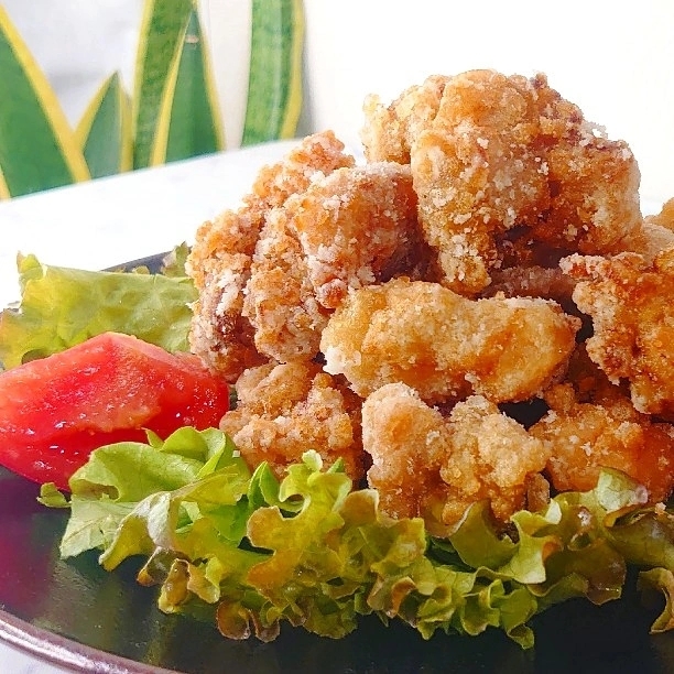 【定番おかず】生姜香る昔ながらの鶏もも肉の唐揚げ♪