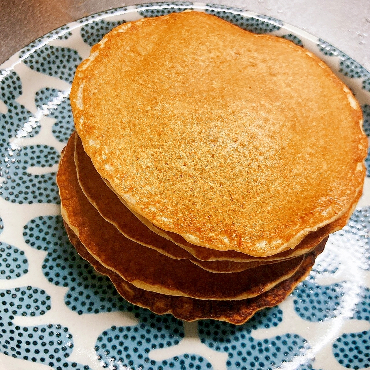 小麦粉不使用☆豆乳オートミールパンケーキ