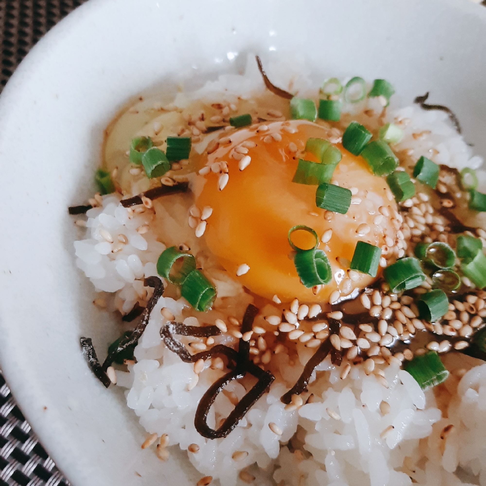 アレンジたまごかけご飯