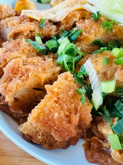 まるでお店の出来上がり♪卵とろとろカツ丼