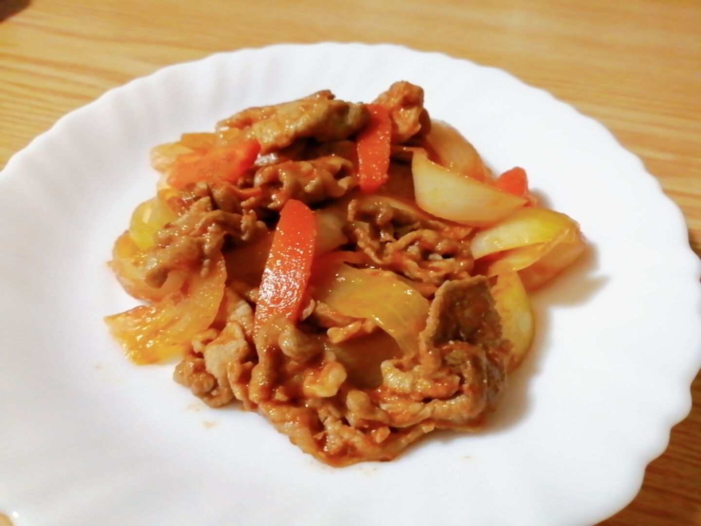 豚肉と玉ねぎと人参のケチャップ炒め レシピ 作り方 By はじゃじゃ 楽天レシピ 豚肉と玉ねぎと人参のケチャップ炒め レシピ 作り方 By はじゃじゃ 楽天レシピ