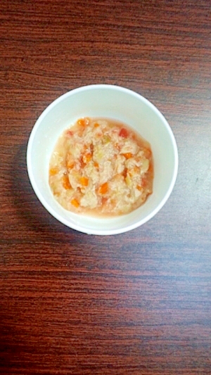 離乳食中期 まぐろのトマトスープ風 レシピ 作り方 By ありき １ 楽天レシピ