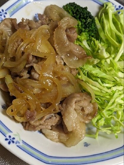 豚肉と玉ねぎの炒めもの
